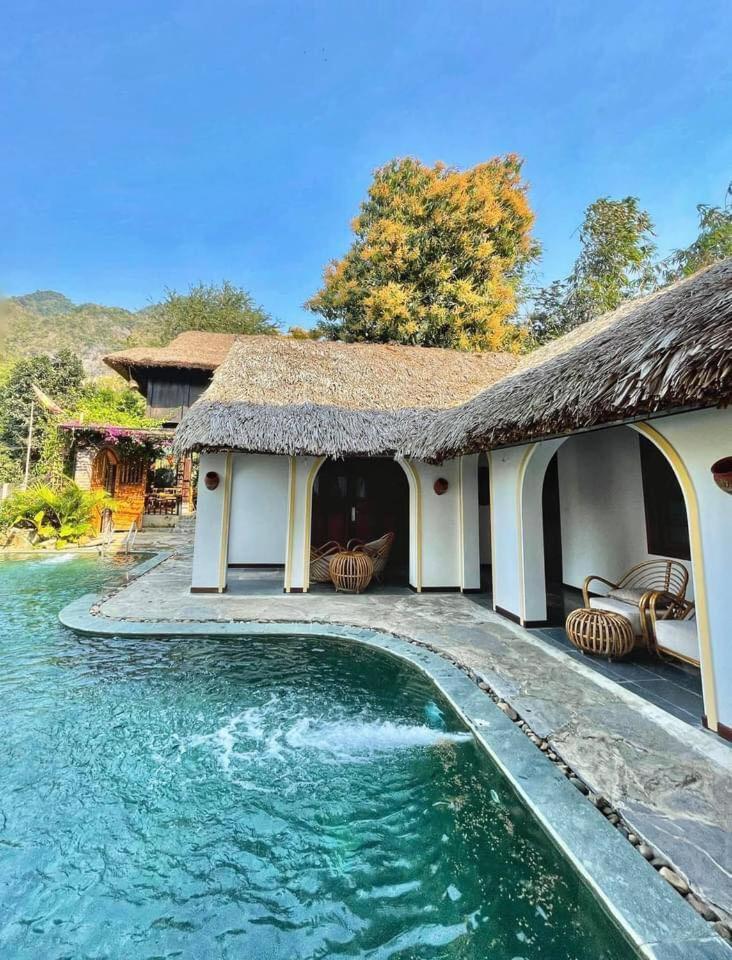 Mai Chau Rustic Home Exterior foto